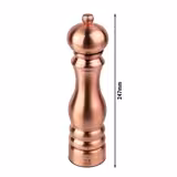 (6 sztuk) PEUGEOT | PARIS CHEF – Młynek do pieprzu – u'Select – miedź – wysokość: 220 mm