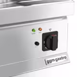 Plancha électrique - plaque acier - 2 zones - 7,1 kW - Lisse - Surface de cuisson : 795x500mm