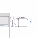 Professionele horeca vaatwasser - Elektromechanisch - 5,1kW - met zeepdoseerpomp, naglansdoseerpomp & afvoerpomp