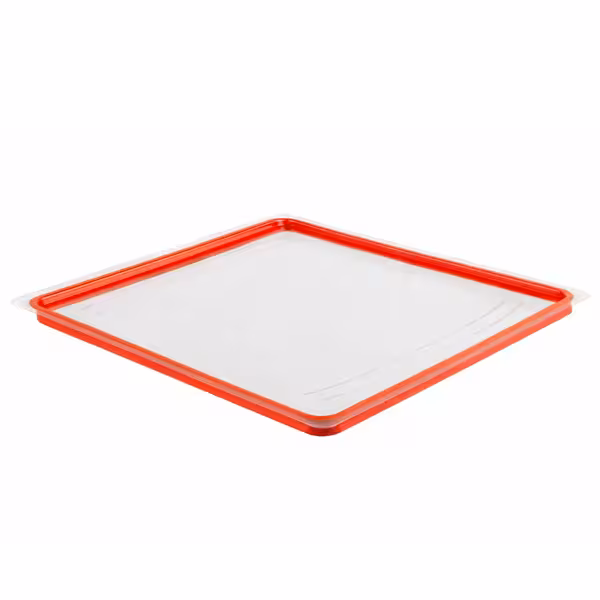 (6 stuks) polycarbonaat - GN-deksel GN 1/2 - luchtdicht - hoogte: 10mm - 325x265mm - transparant