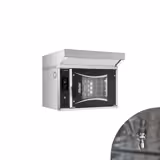 Four combiné vapeur pour boulangerie – Digital – 6x EN 600x400 – avec hotte, moteur, condensateur & système de lavage