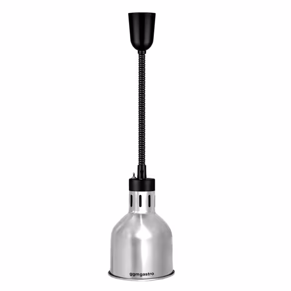 Värmelampa - 275 watt - Ø 175 mm - silver