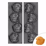 Plaques pour machine à tartelettes TMOPH - Forme : 4x poisson Tayaki