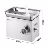 Mașină de tocat carne - capacitate: 350 kg/h