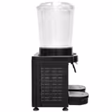 Soğuk İçecek Dispenseri - Karıştırıcılı 2 polikarbon hazne - 2x10L - 500W - Siyah