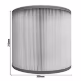 Filtro motore a vuoto (per spazzatrice a bordo) - 350x350x315mm - per KMHK7500 & KMHK8700