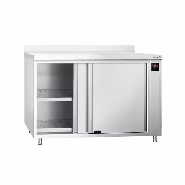 Isıtma Dolabı PREMİUM - 1000x700mm - Backsplash ve Sürgülü Kapaklı - Dijital