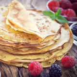 Crêpes-Teigverteiler - manuelle Bedienung
