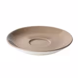 (6 sztuk) Spodek do cappuccino - Ø 15,5 cm - Brązowy
