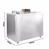Commercial Vegetable Washer & Spin Dryer - 157L - 20kg/h - 380V - 1.9kW - Stainless steel