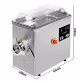 Elektryczna maszynka do mielenia mięsa 32–600 kg/h – 2,2 kW – 1400 obr./min – z chłodzeniem