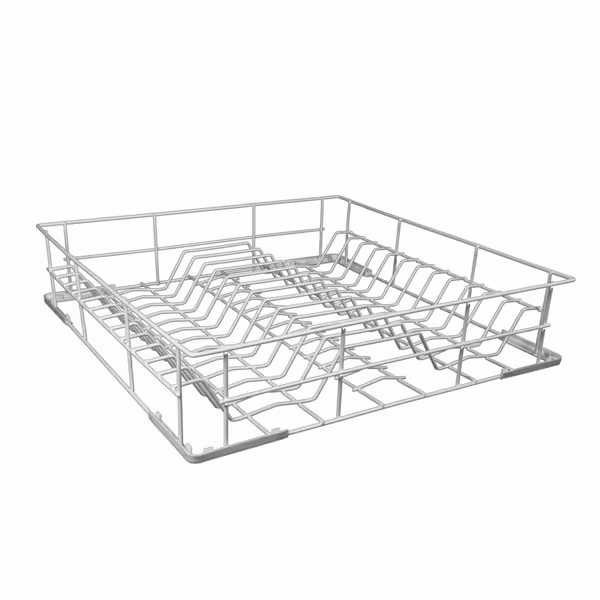 Glasswasher Basket - 570x570x100mm - White - for items up to 85mm high - compatible with GFS420M-N