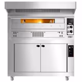 Газова піч для піци - 9х33 см - Manual (механічне управління) - вкл. витяжку та розстійну шафу