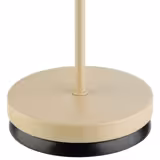 Tafellamp LED - MERLE - draadloos, oplaadbaar - IP54 - 3-standen dimbaar - Ø110mm - Zand