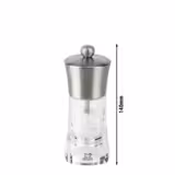 (6 pieces) PEUGEOT | OUESSANT - Salt Mill - Acrylic/Stainless Steel - Height: 140mm