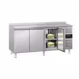 Tavolo refrigerato gastronomia ECO - 1795x700mm - Ventilata - Alzatina