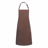 (6 pièces) KARLOWSKY | Tablier à bavette Basic - Marron clair