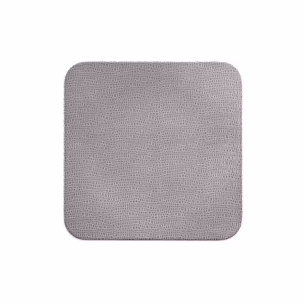 (6 pieces) SELTMANN WEIDEN | Porcelain Coupe Dinner Plates – Grey - 220x220 mm - Flat - Square