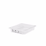 (6 Stück) CAMBRO | SafeTrak - Polypropylen-Behälter GN 1/2 - Milchig - Höhe: 65mm