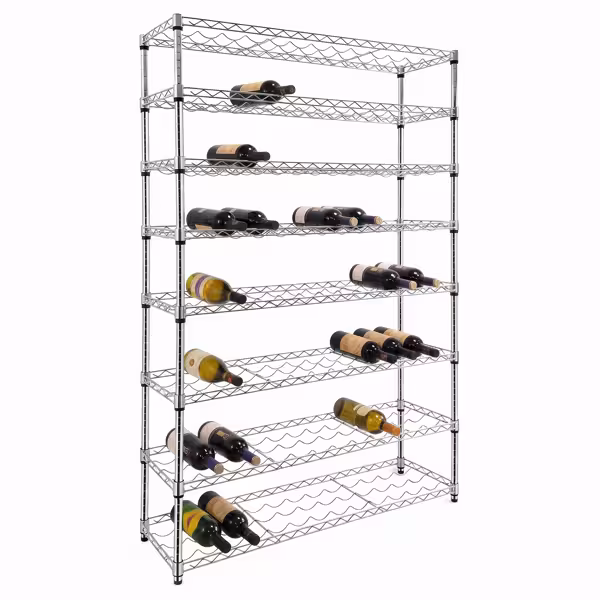 Weinregal für 104 Flaschen - 8 Ablagen
