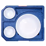 (10 Stück) THERMO FUTURE BOX | Thermobox DINNER +2 - Blau