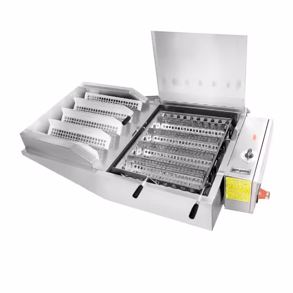 Friteuse à beignets professionnelle - 36L - 3,6kW - Capacité: 240 pcs/h - Manuel