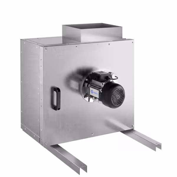 Airbox Pro - 2500m³ pro Stunde - 230 Volt - Aufklappbar - für Holzkohlegrills & hohe Temperaturen