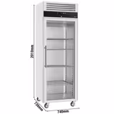 Kühlschrank ECO - 600 Liter - mit 1 Glastür