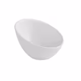 (6 pcs) Dipping Pot - ZEN - Melamine - 80ml - round - Ø100mm - White