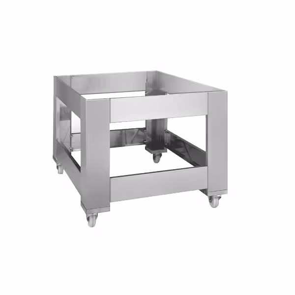 Base Frame for Pizza Oven - 1450x920x610mm - Stainless Steel - with Wheels - for PEZ630G