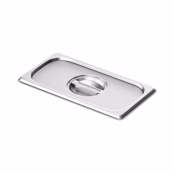 Edelstahl-Deckel GN 1/3