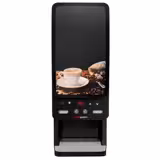 Heißgetränkeautomat - 2 Programme - Digital - 2 Pulverbehälter - Schwarz