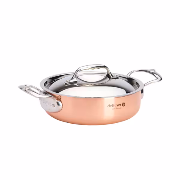 DE BUYER | PRIMA MATERA - lage braadslede / braadpan - Ø 200mm