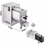 Elektrische Nudelmaschine - 4,2 kg/h - 370 Watt - Ø 75mm Düse - inkl. Pastaschneider