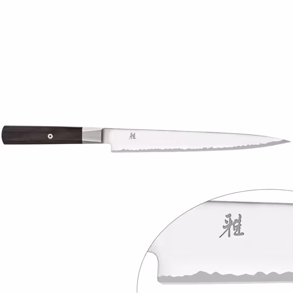 MIYABI | 4000FC Sujihiki Slicing & Filleting Knife 24 cm – FC61 steel - Pakkawood handle - Made in Japan