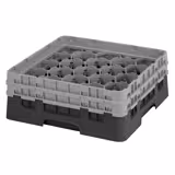 CAMBRO | CAMRACK® Glassware Dishwasher Rack – Black – H 184 mm – For max Ø98 mm