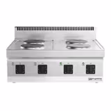 Fogão elétrico - 9,2 kW - 4 placas redondas