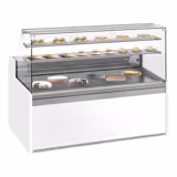 Vitrina para pasteles / Expositor refrigerado de esquina - 1,93 m / 0,98 m