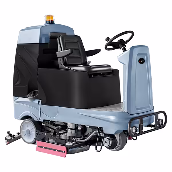 Opzit schrobzuigmachine - Capaciteit 7150m²/h - incl. lader