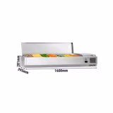 Countertop Display Fridge ECO - 1600x395mm - 7x GN 1/3