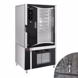 Bakkerij elektrische combisteamer - Digitaal - 10x EN 80x40 - incl. rijskast & wassysteem