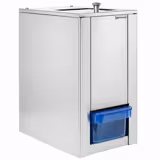 Tritaghiaccio professionale da banco - 3kg/min - 80W - Acciaio inox