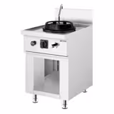 Gas woktafel - 15,0 kW - 1 brander - incl. 1 kraan