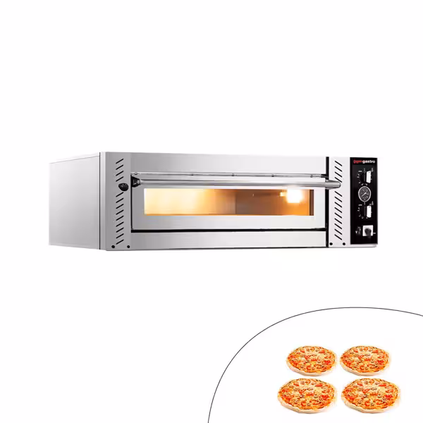 Elektro Pizzaofen - 4x 34cm - Manuell