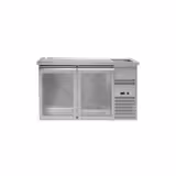 Barkoelkast PREMIUM PLUS - 1550x700mm - 2 glazen deuren