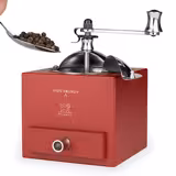 (6 pezzi) PEUGEOT | LE MOULIN D'OLIVIER ROELLINGER - Macinapepe/spezie a manovella - Rosso peperoncino - Altezza: 130mm