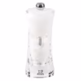 (6 sztuk) PEUGEOT | MOLÈNE – młynek do soli – akryl – biały – wysokość: 140 mm