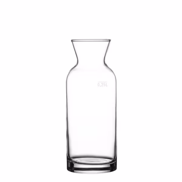 (12 pcs) Glass Carafe - VILLAGE - 250ml