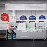 Commercial Conveyor Dishwasher - Digital - 31kW - with Dryer