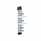 Tellerwandregal - bis zu 6 Teller - Ø 16 - 32 cm - Höhe: 575mm - Wandmontage